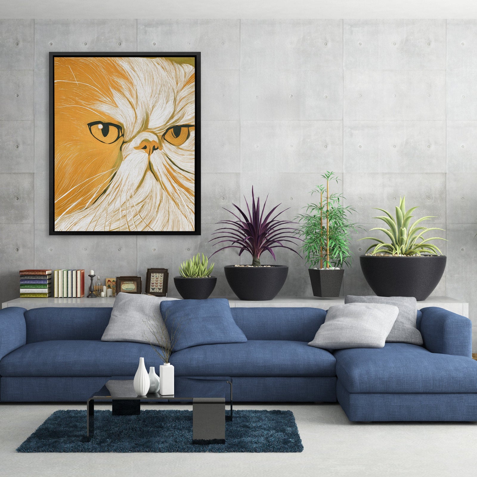Persian Amber Oracle - Luxury Wall Art