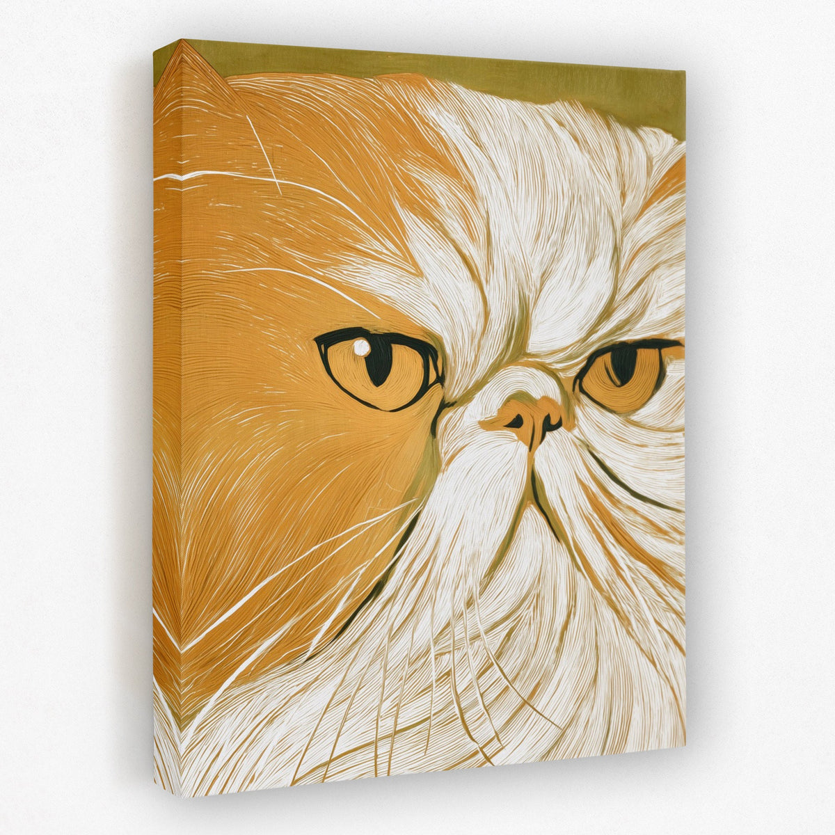 Persian Amber Oracle - Luxury Wall Art