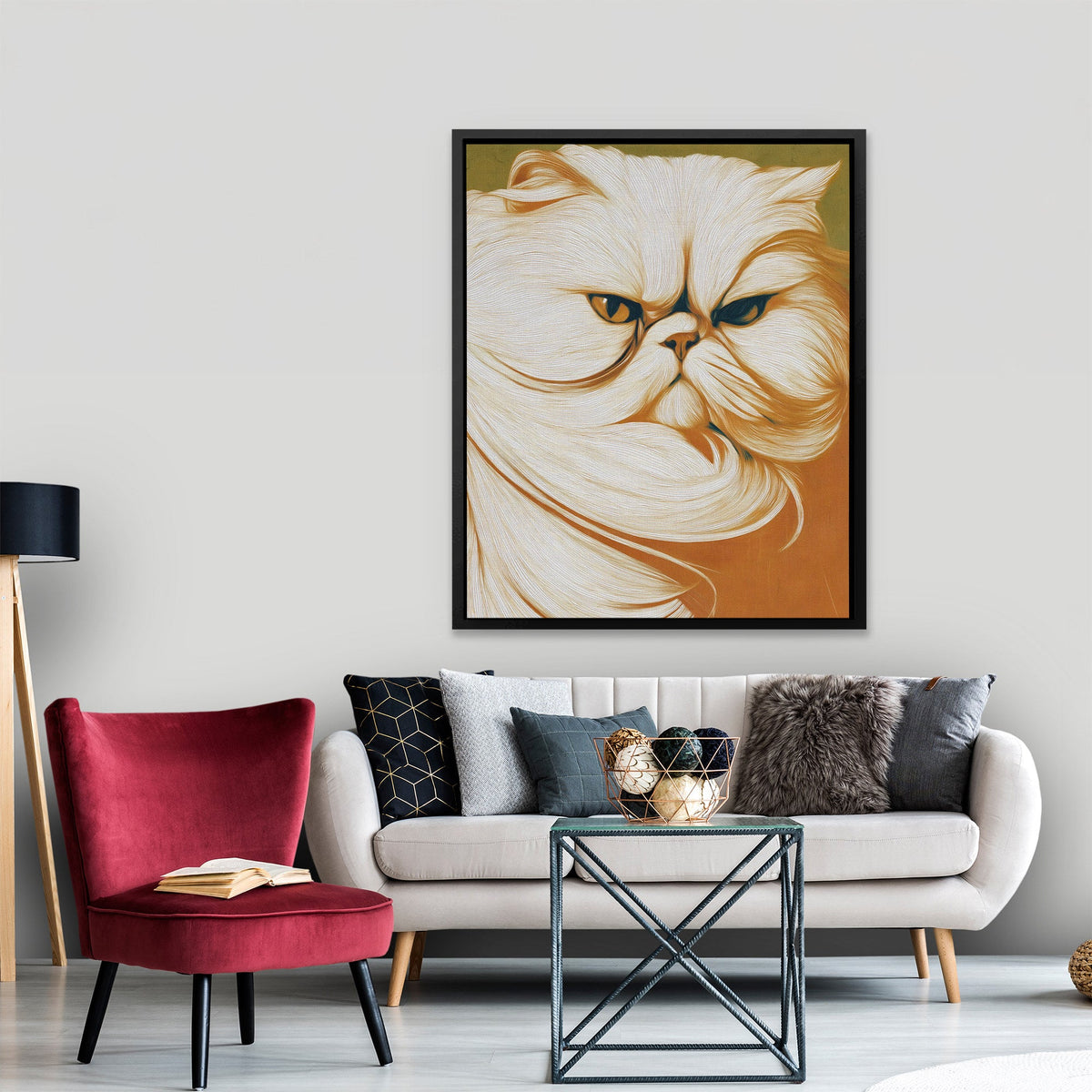 Persian Copper Oracle - Luxury Wall Art