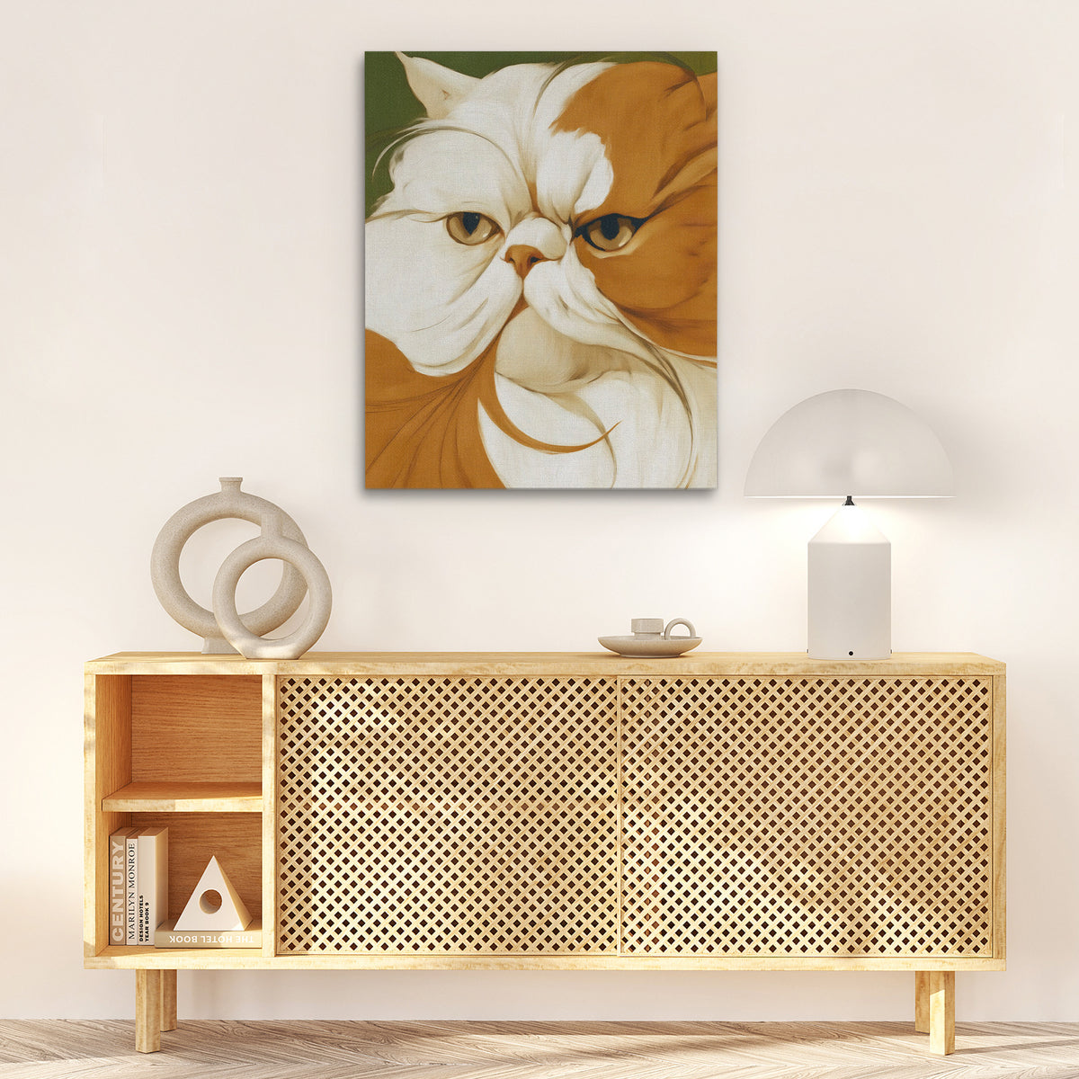 Persian Cream Portrait