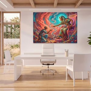 Pharaoh Divine Supplication — Pharaoh Divine Supplication Beach House Office Land 26