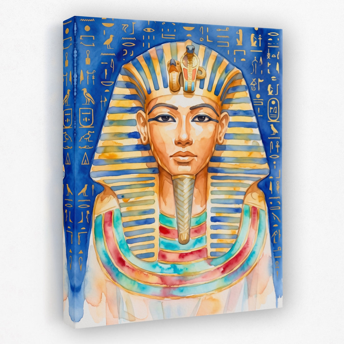 Pharaoh Golden Crown — Pharaoh Golden Crown Portrait   Side View   Mirror 178