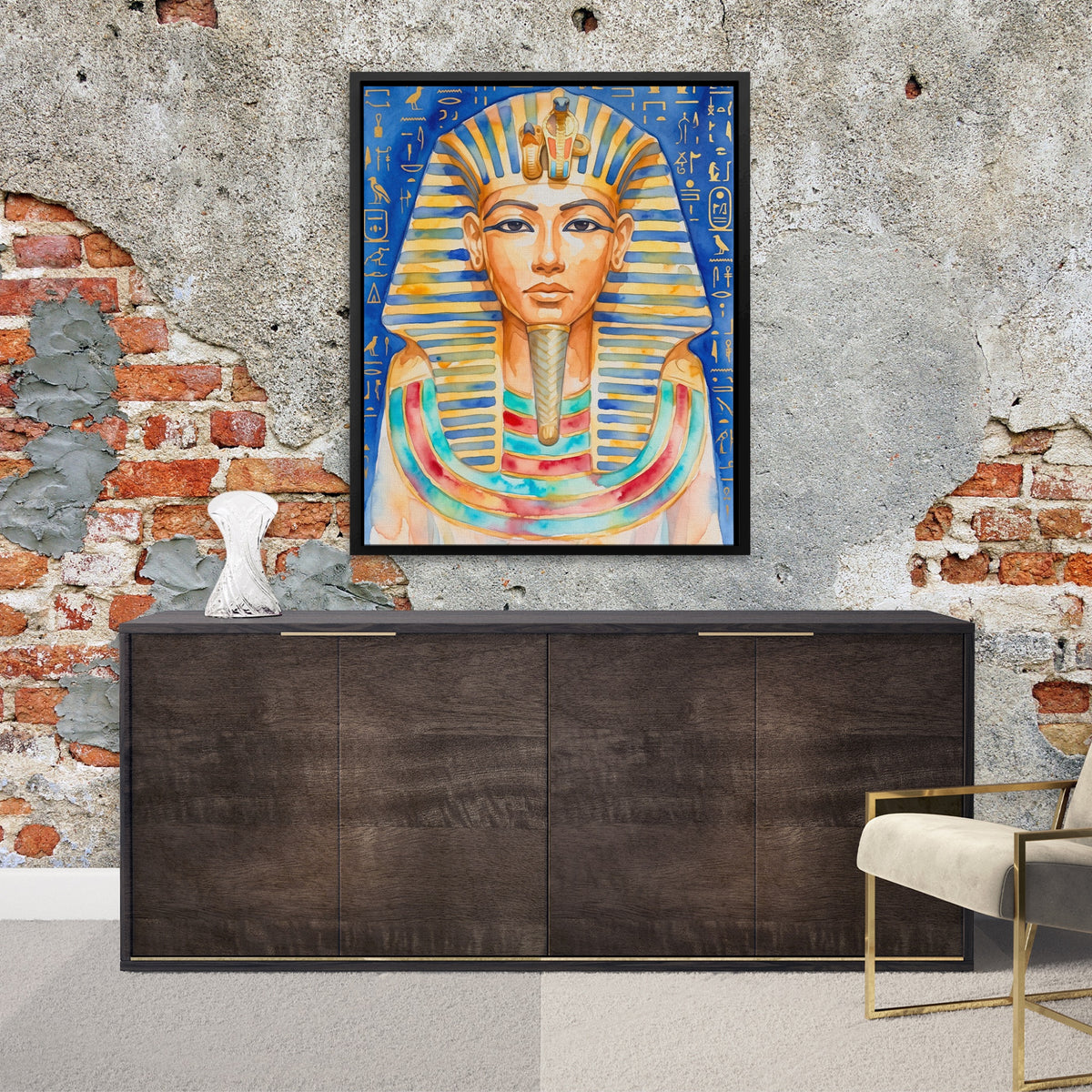 Pharaoh Golden Crown — Pharaoh Golden Crown Luxurious Room Exposed Brick 52
