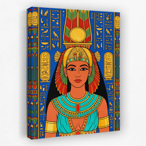 Pharaoh Golden Headdress — Pharaoh Golden Headdress Portrait   Side View   Mirror 179