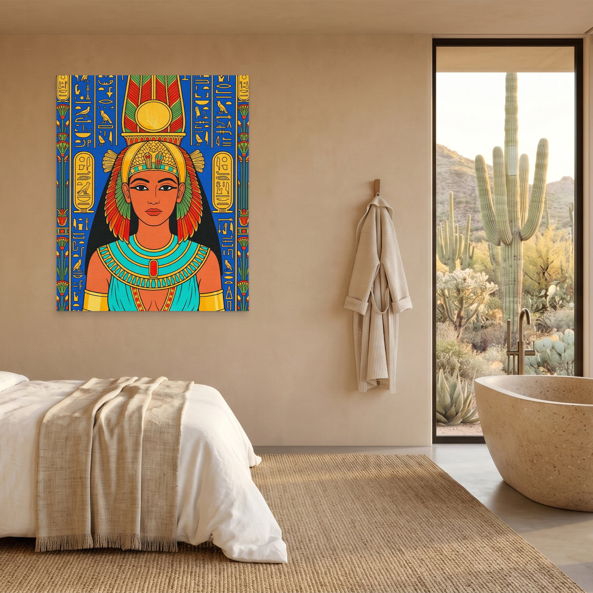 Pharaoh Golden Headdress — Pharaoh Golden Headdress Desert Home Port 11
