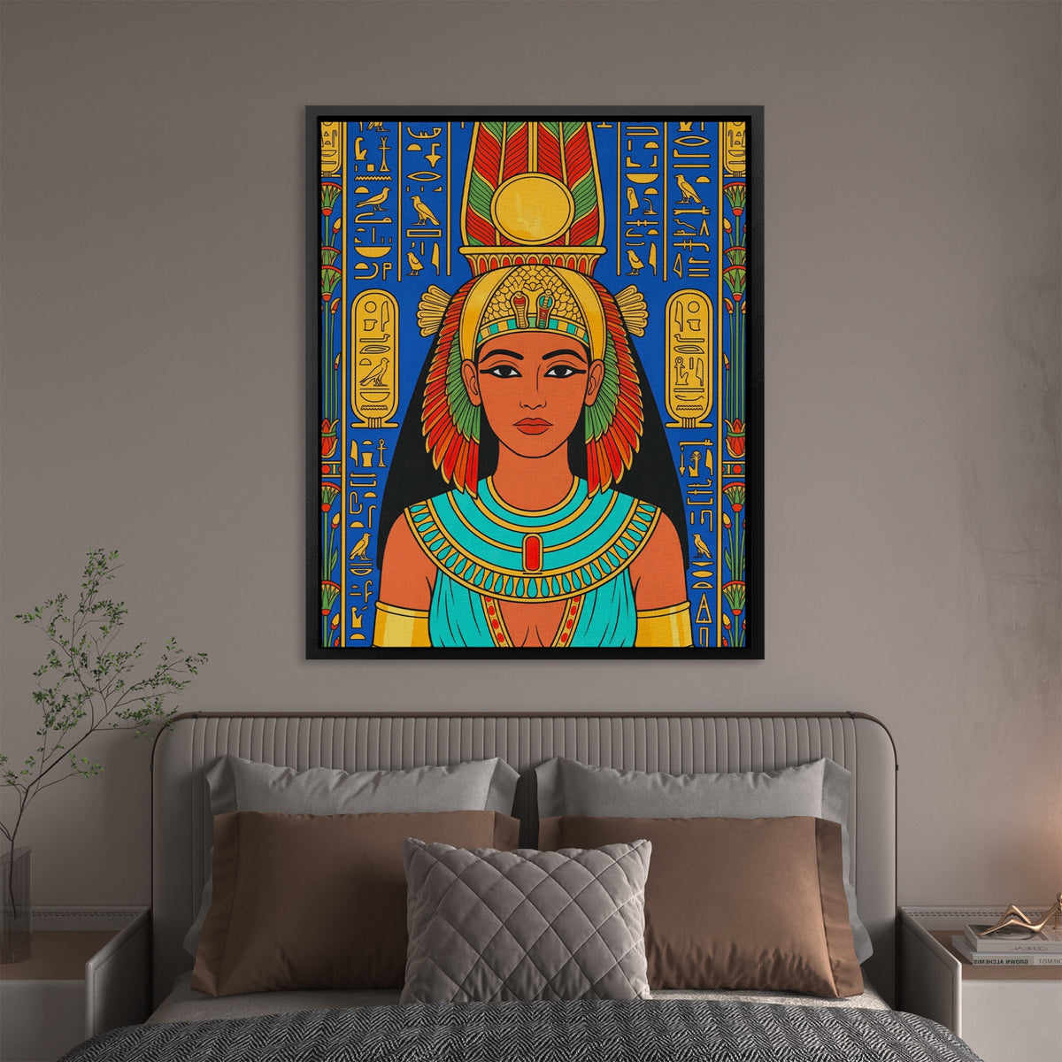 Pharaoh Golden Headdress — Pharaoh Golden Headdress New Bedroom 116