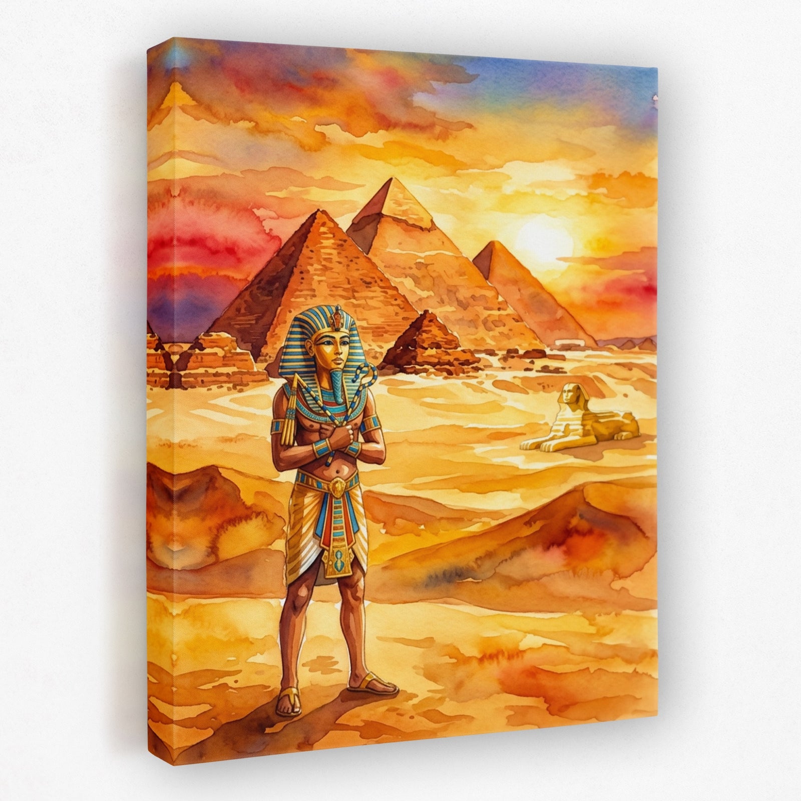 Pharaoh Golden Sunset — Pharaoh Golden Sunset Portrait   Side View   Mirror 465