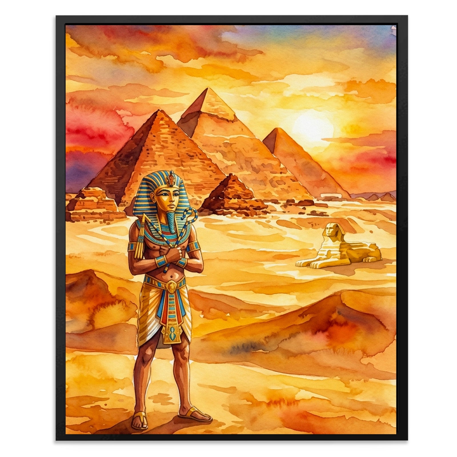 Pharaoh Golden Sunset — Pharaoh Golden Sunset Front Facing Portrait2 255