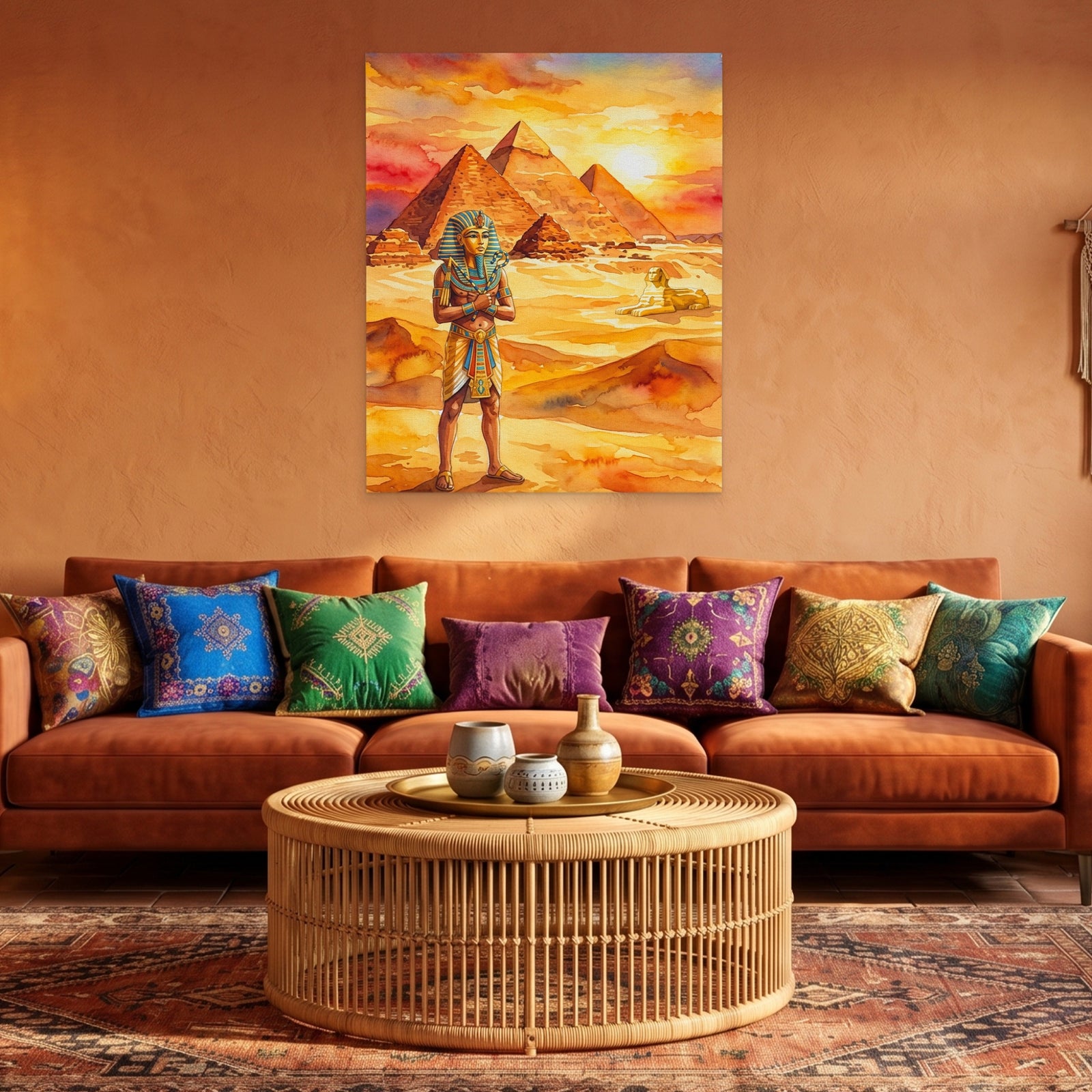 Pharaoh Golden Sunset — Pharaoh Golden Sunset Front Facing Portrait2 255