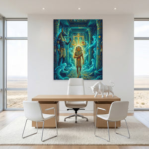 Pharaoh's Glowing Judgment — Pharaoh's Glowing Judgment White Bull Room Port 201