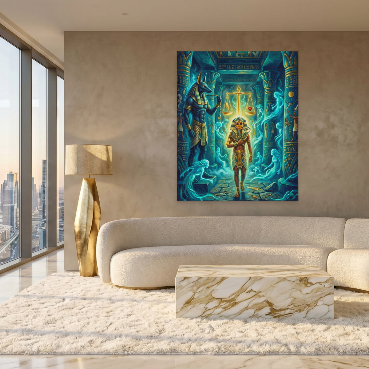 Pharaoh's Glowing Judgment — Pharaoh's Glowing Judgment White Gold Lux Port 222