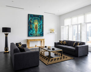 Pharaoh's Glowing Judgment — Pharaoh's Glowing Judgment Egypt Themed Room Port Angle 54