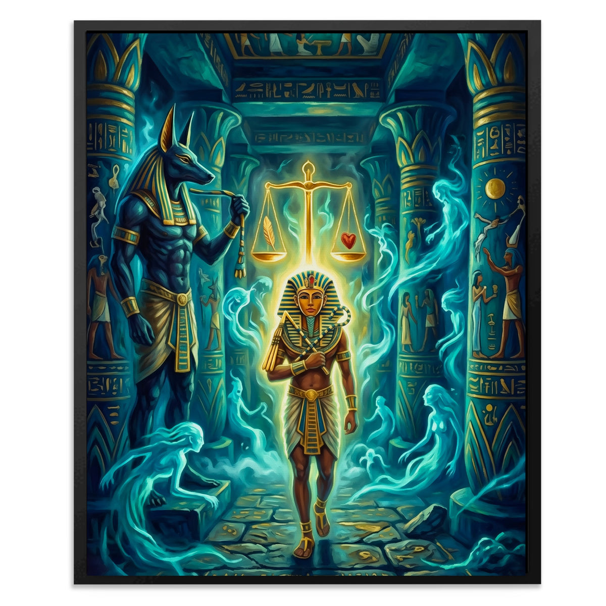Pharaoh's Glowing Judgment — Pharaoh's Glowing Judgment Front Facing Portrait2 33