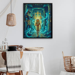 Pharaoh's Glowing Judgment — Pharaoh's Glowing Judgment Dining Room Table 33