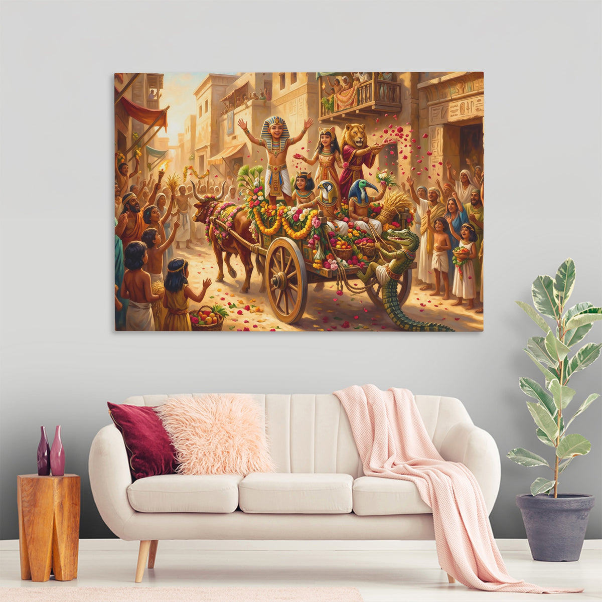 Pharaoh's Golden Procession — Pharaoh's Golden Procession New   Land Nice Living Room 203