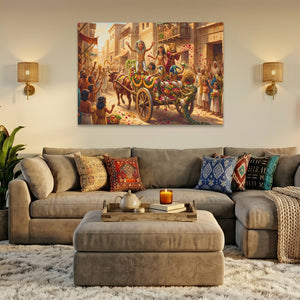 Pharaoh's Golden Procession — Pharaoh's Golden Procession AZ Livingroom Land 11
