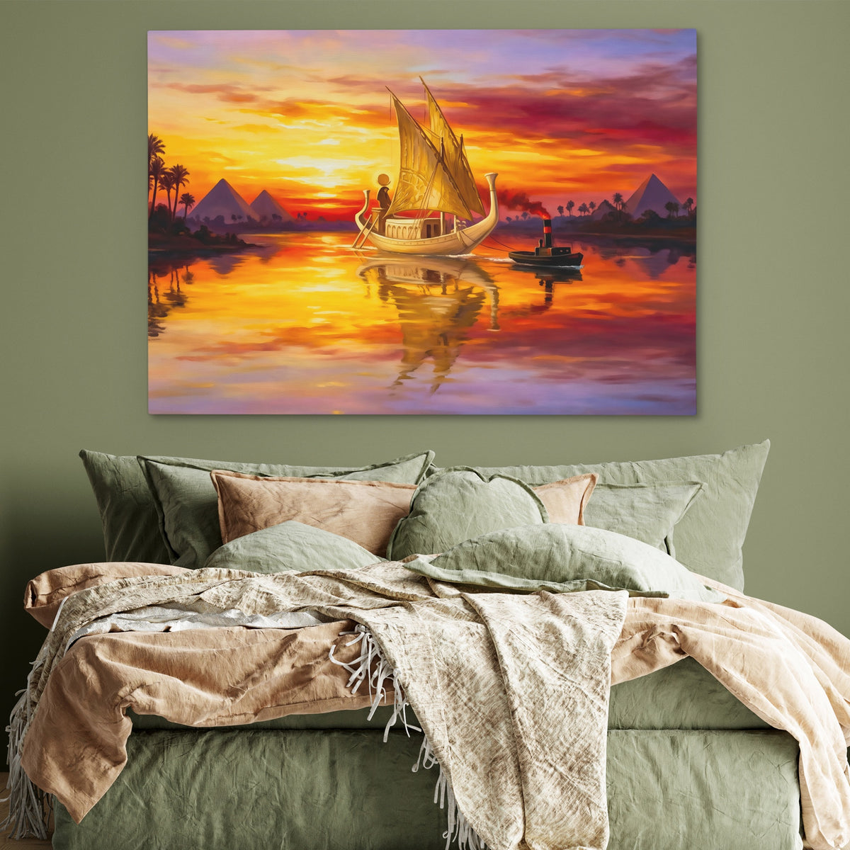 Pharaoh's Golden Voyage — Pharaoh's Golden Voyage Green Bedroom 157