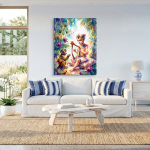 Pharaoh's Harp — pharaoh's harp sq beach house 1port flush print