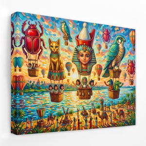 Pharaoh's Hot Air — Pharaoh's Hot Air Landscape   Side View   Mirror Wrap 156