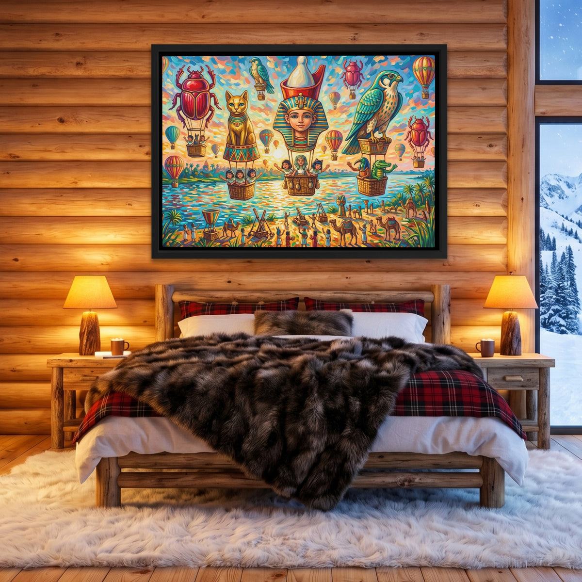 Pharaoh's Hot Air — Pharaoh's Hot Air Cozy Cabin Land 124
