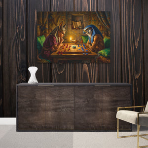 Pharaohs Ancient Game — Pharaohs Ancient Game Luxurious Room Wood Walls 180
