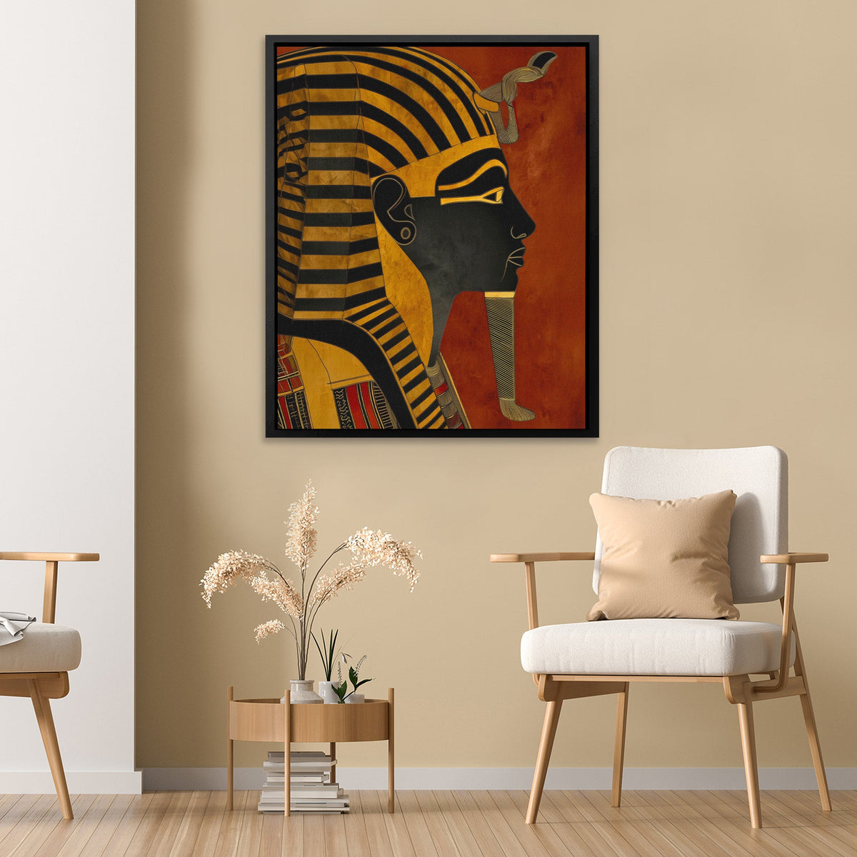 Pharaoh's Ancient Glory - Luxury Wall Art