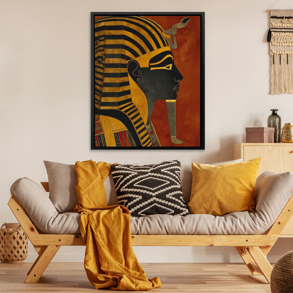 Pharaoh's Ancient Glory - Luxury Wall Art