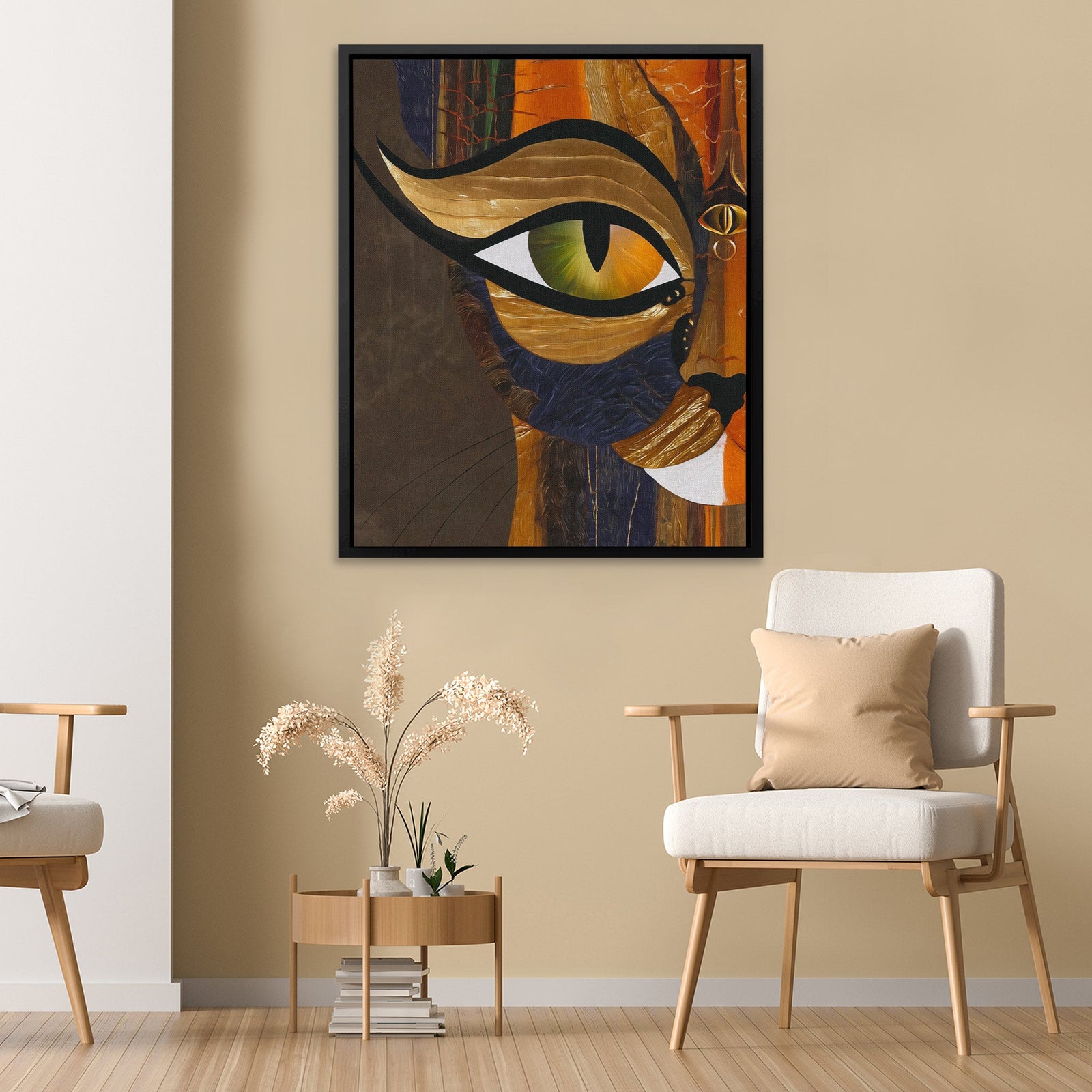 Pharaoh's Desert Eye - Luxury Wall Art