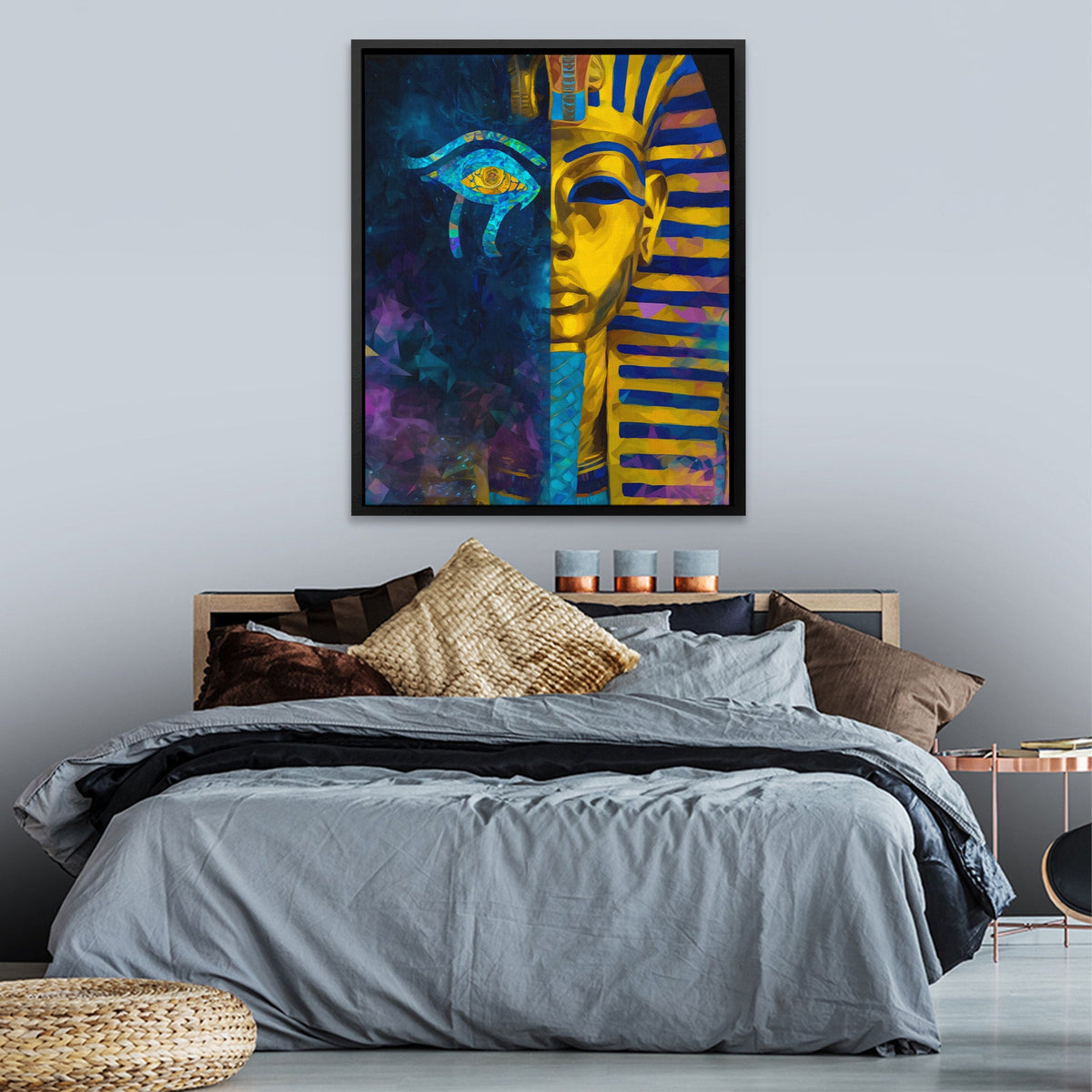 Pharaoh's Fractured Legacy - Luxury Wall Art