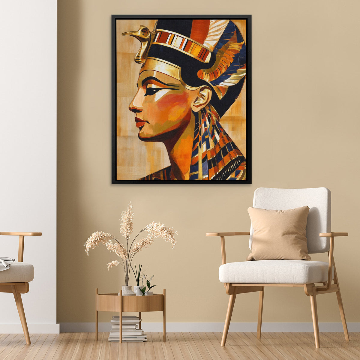 Pharaoh's Golden Dawn - Luxury Wall Art