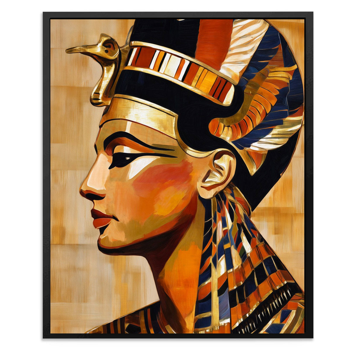 Pharaoh's Golden Dawn - Luxury Wall Art