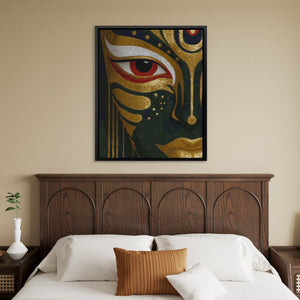 Pharaoh's Golden Eye - Luxury Wall Art