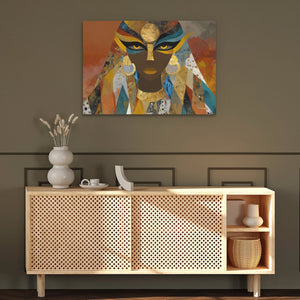 Pharaohs Golden Eyes - Luxury Wall Art