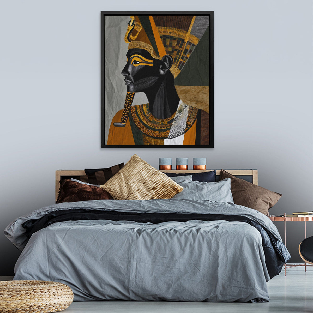 Pharaoh's Golden Oracle - Luxury Wall Art