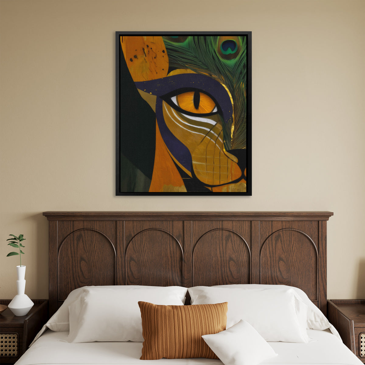 Pharaoh's Peacock Crown