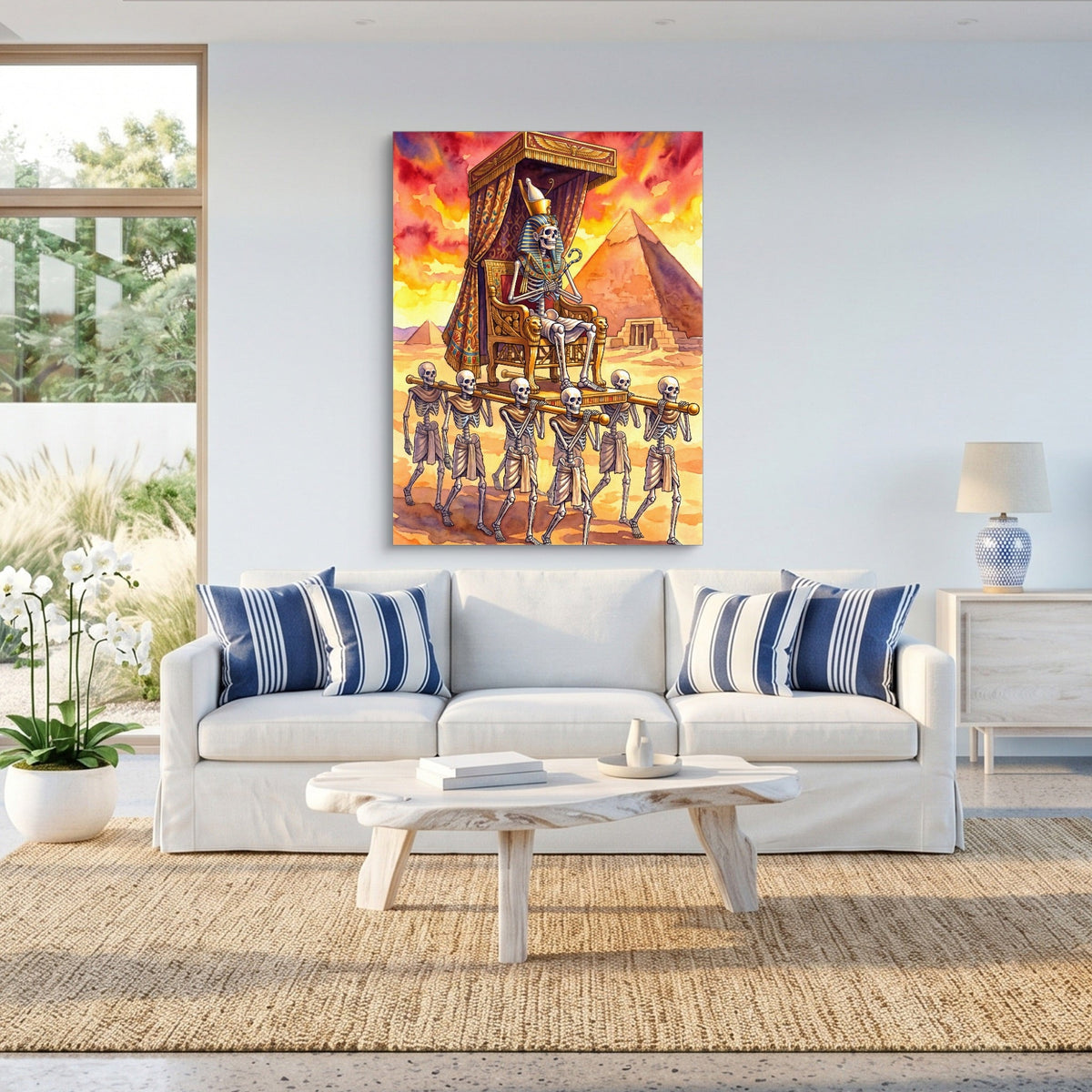 Pharaoh's Procession - Luxury Wall Art