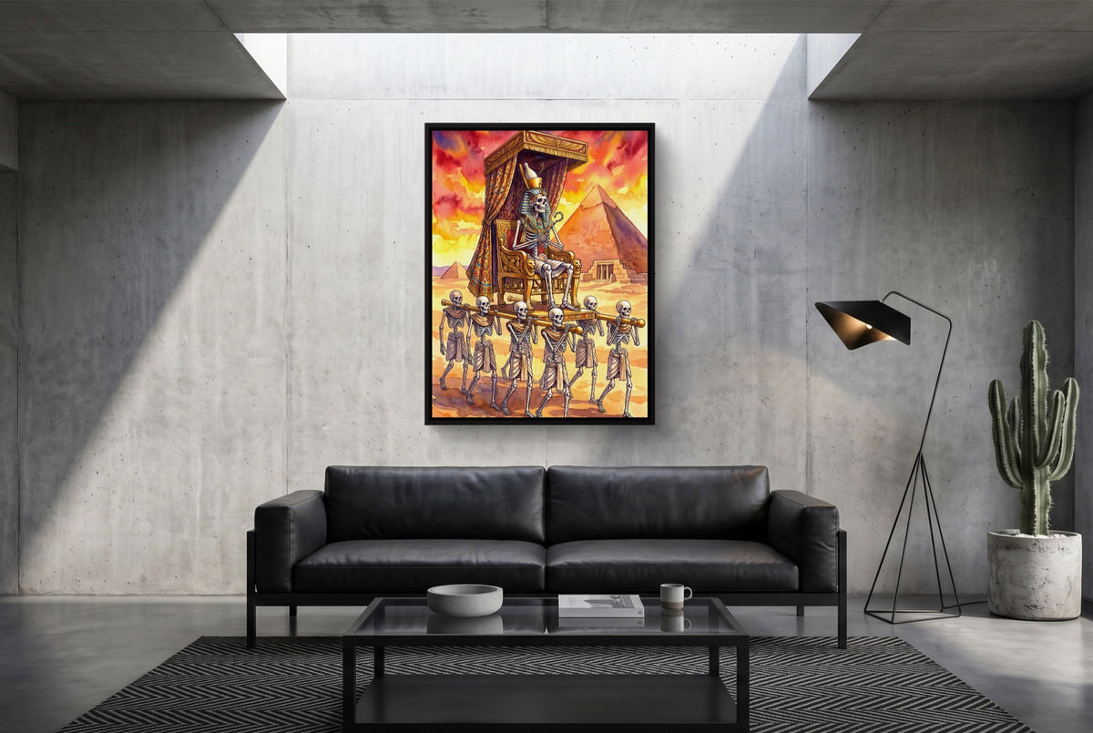 Pharaoh's Procession - Luxury Wall Art