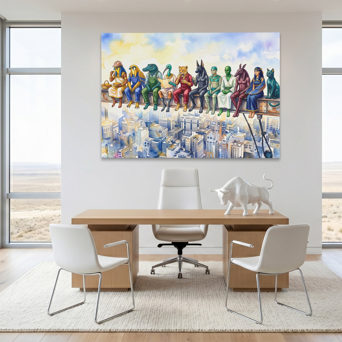 Pharaohs' Skyline Break — Pharaohs' Skyline Break White Bull Room Land 284