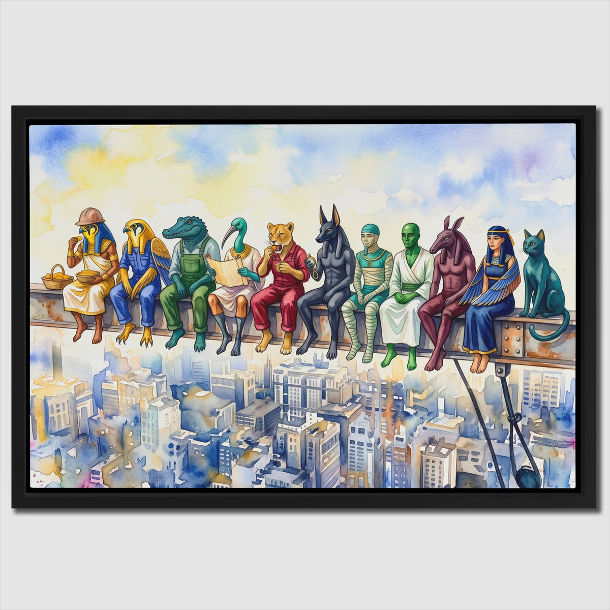 Pharaohs' Skyline Break — Pharaohs' Skyline Break Close Up Landscape 74