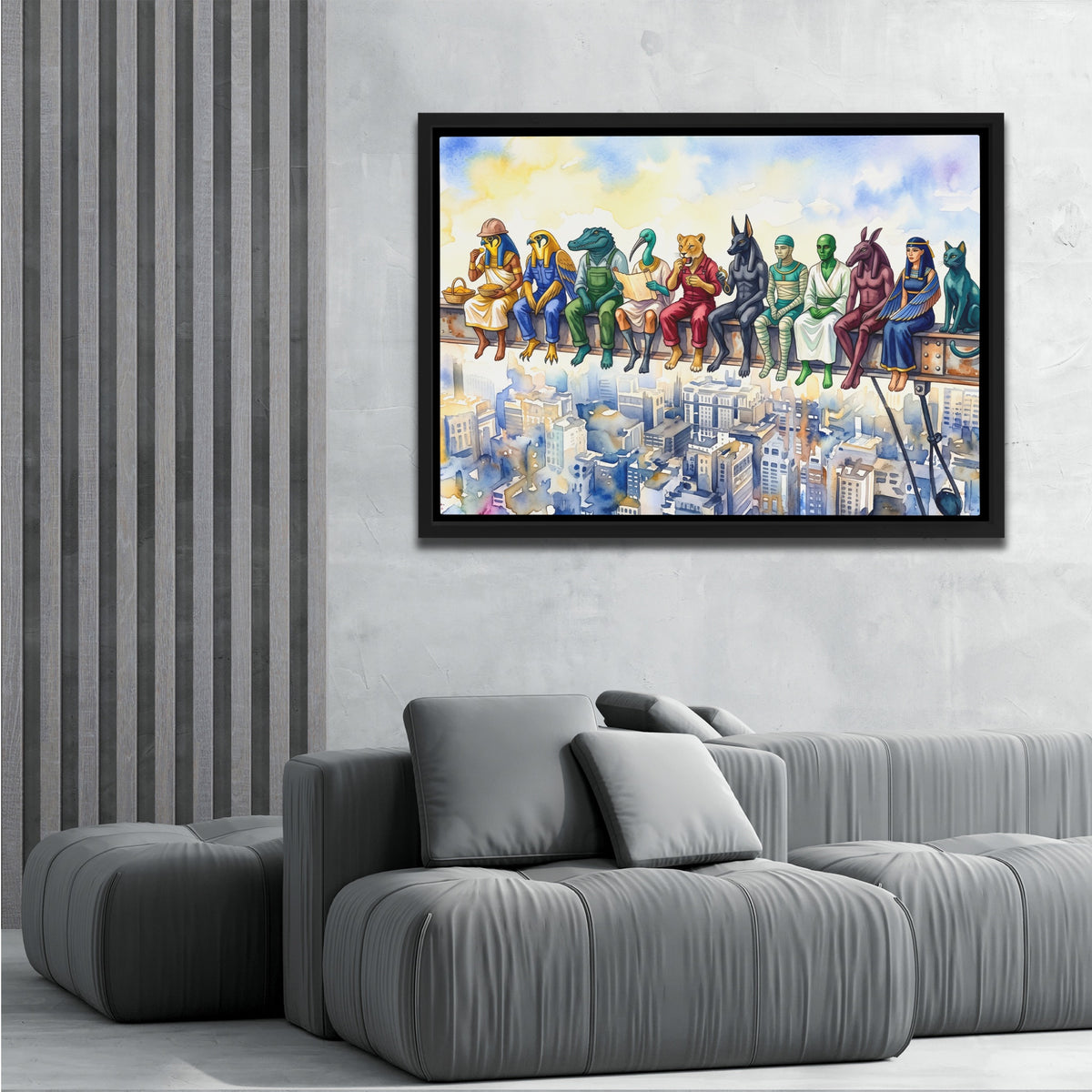 Pharaohs' Skyline Break — Pharaohs' Skyline Break grey room 2 land 326
