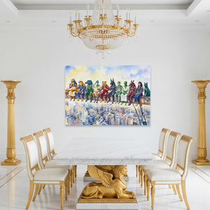 Pharaohs' Skyline Break — Pharaohs' Skyline Break Roman White Room Land 221