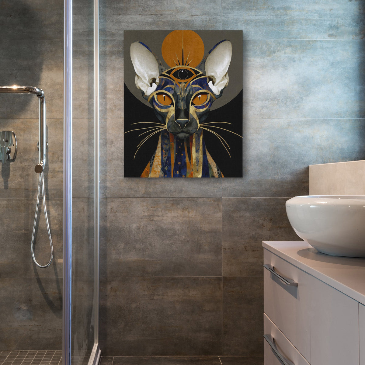 Pharaoh's Third Eye - Luxury Wall Art