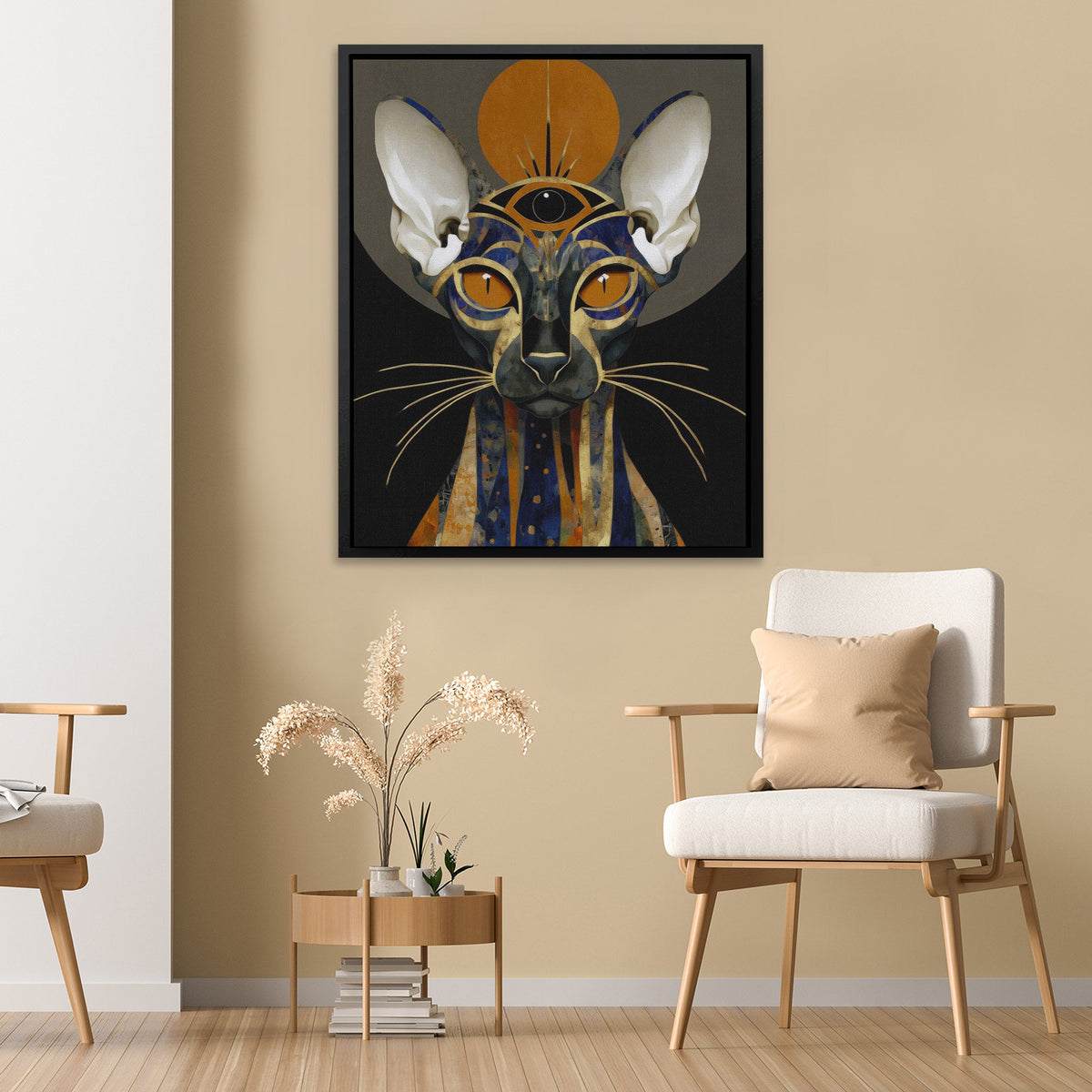Pharaoh's Third Eye - Luxury Wall Art
