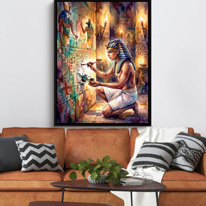 Pharaoh's Wall Script - Luxury Wall Art