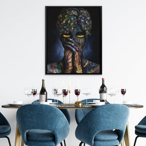 Philosopher's Gilded Meditation - Luxury Wall Art