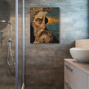 Philosopher's Living Landscape - Luxury Wall Art