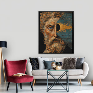 Philosopher's Living Landscape - Luxury Wall Art