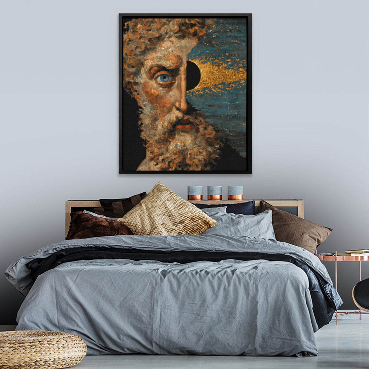 Philosopher's Living Landscape - Luxury Wall Art