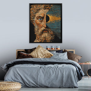 Philosopher's Living Landscape - Luxury Wall Art