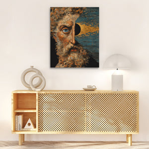 Philosopher's Living Landscape - Luxury Wall Art